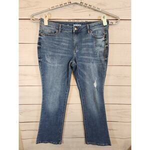 Sonoma Women's High Rise Medium Wash Bootcut Jeans‎ Size 16